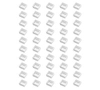 50PCS Empty Watercolour Pans Half Pan Paint Tray Paint Storage Box For Oils Acrylic Watercolor Refillable Pans