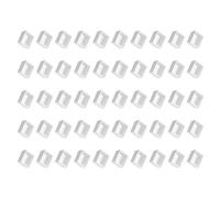 50PCS Empty Watercolour Pans Half Pan Paint Tray Storage Box For Oils Acrylic Watercolor Containers