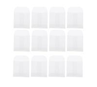 50pcs Envelope Packaging Pouch White Vegetable Parchment Retro