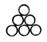 50Pcs EPDM Nitrile Rubber O-Rings Sealing Rings, OD 13.5mm ID 9.7mm Width 1.9mm, Black