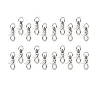 50pcs Escape-proof Zinc Alloy Bird Cage Door Lock with Universal Compatibility for Parrot, Rabbit, and Chicken Coop Use, Silver Cage Door Fastener for Enhanced Pet Security