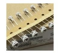 50pcs/EVMAASA00B53 5K 502 1K 20K In-line 4-pin Trimming Resistor Top Adjustment 7x7mm BIANMTSW