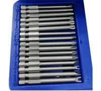 50Pcs Extra Long Magnetic Screwdriver Bit Set Hex Star Security Bits