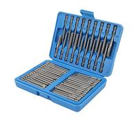 50pcs Extra Long Security Bit Set, CR-V ABS Screwdriver Bit, Square Flat Hex Spline Clutch Torq Multi Sizes Screwdriver Bits