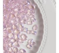 50pcs Fashion Crystal Art Pendant Crystal 3D Diamond Tip Bottom Rhinestones DIY Nail Decorations