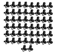 50Pcs Fishing Hook Bonnets 5 Sizes Treble Hook Covers Fishing Cap Protector Treble Hooks Cover Covers Bonnets Protector Guard Cap