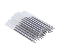 50pcs Flexible Soft Tube Safety Ballpoint Pens Blue Ink Non-lethal Institutional Writing Tools for Mental Health Hospitals Correctional Facilities Patient Care