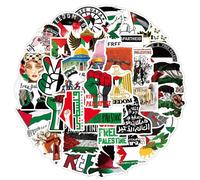 50pcs Free Palestine Victory Save Gaza Car Stickers