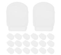 50pcs Front Load Washer Zipper Protector Silicone White