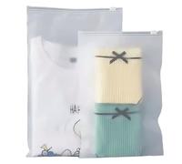 50pcs Frosted Zip Lock Bags Double-Sided - 30x40cm Reusable Plastic Travel Bags, Medical Hospital Bag Storage, Large Packing Bags for Clothing, Shoes, and Cosmetics