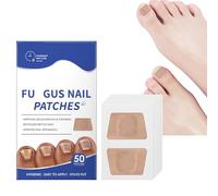 50PCS Fun/gal Nail Treatment Patches,Extra Strong 8-Hour Repair Pads for Toenail Fun/gus,Toenail Fun-gus 8 Hour Overnight Renewal Fun-gal Nail Patches,Fun-gus Nail Patches,Nail Fun-gal Patches