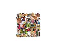 50Pcs Funny Meme Stickers Laptop Car Scrapbook Phone Skateboard Computer Funny Vine Meme Stickers Vinyl Waterproof Aesthetic Personalised Stickers for