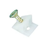 50pcs Furniture Repair Wedge Drawer Bottom Slack Repair Kit Corner Bracket with Self Tapping Screws for Dresser Drawer Wood Cabinet