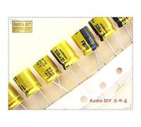 50pcs FW Series 330uF/25V Audio Electrolytic Capacitor