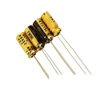 50pcs FW Series 47uF/16V Audio Electrolytic Capacitor 16V47uF AUOQKQUT