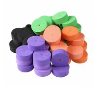 50Pcs Garden Clone Collars for Hydroponics Cloning Machines, 48mm Neoprene Foam Inserts with 8 Spoke Design for Net Pots and DIY Plant Propagation in Home Greenhouses(Color)