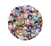 50PCS Genshin Impact Stickers Genshin Impact Sticker Pack Genshin Impact Product Stickers for Game Fans (Style 3)