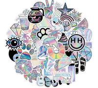 50PCS Girl Dinosaur Cartoon Stickers, self-Adhesive Graffiti,Children's Birthday Gifts,Decorative Waterproof Stickers, Realistic Style Stickers