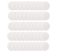 50PCS Glass Fibre Microporous Filter Membrane, 47mm Diameter 0.45um Hydrophobic Membrane Disc Filters Laboratory Filter Paper