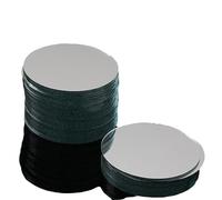 50Pcs Glass Mirror Mosaic Tiles 3/4" Round - for Crafts, Home Décor, Lace, and DIY Decoration Projects