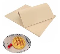 50PCS Greaseproof Paper Sheets, 15 x 20cm Parchment Paper Sheets for Baking Non-Stick Pre-Cut Unbleached Baking Papers Waterproof Cooking Papers for Oven Air Fryer Grilling Steaming
