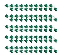 50Pcs Greenhouse Clips Plant Stake Pipe Clamps Replacement for Greenhouse Membrane Row Covering Shade Net Tunnel Hoop Clip Clip Clamp for Film Cover