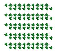 50Pcs Greenhouse Clips Plant Stake Pipe Clamps Replacement for Greenhouse Membrane Row Covering Shade Net Tunnel Hoop Clip Clip Clamp for Film Cover