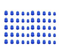 50PCS Guitar Finger Protective Cover Silicone Finger Guard Non Slip Breathable Finger Protective Cover Cap