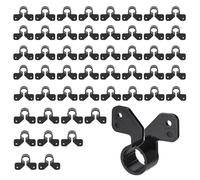 50PCS GUOFIS Pipe Support Suspension Clamp,3/4-Inch Two Hole Mount Pipe Clamps(PPSU1807117)
