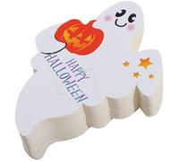 50pcs Halloween Lollipop Decoration Card Paper Variety of Design Candy Holder Gift Cards School Games Prizes