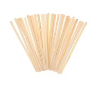 50pcs Handmade Bamboo Basket Weaving Strips Fan Making Kit