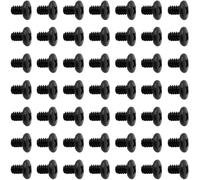 50pcs Hard Drive Screws 3.5 inch,Stainless Flat Phillips Head HDD 6#-32 x 1/4" Mounting Screw for Computer PC Laptop Case,3.5" Black
