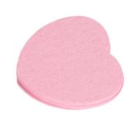 50Pcs Heart Designed Facial Cleaning Sponges Crafted From Natural Wood Fiber Suitable for Most Skin Types Sensitive Skin Sponge