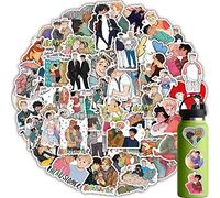50Pcs Heartstopper TV Show Vinyl Stickers Decals, Heartstopper Stickers Decals for Laptop Water Bottle Bike Skateboard Luggage Computer Hydro Flask Toy Snowboard for Women (Heartstopper)
