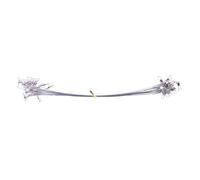50pcs Heavy Duty Fishing Stainless Steel Wire Guide with Swivel and Hook 15 Cm/20 cm/25 cm High Fishing Wire Leaders Fishing Wire Guide