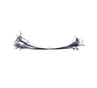 50pcs Heavy Duty Fishing Stainless Steel Wire Guide with Swivel and Hook 15 Cm/20 cm/25 cm High Fishing Wire Leaders Fishing Wire Guide