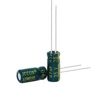 50pcs High Frequency Low Resistance Aluminum electrolytic Capacitor 35V47UF 47uf35v Volume: 5x11 Control circuit