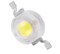 50pcs High Power SMD LED Light Beads 1W Cool White Warm White for Home Studio Floodlight Aluminum (Cool)