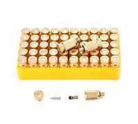50pcs High Pressure Misting Nozzles for Outdoor Cooling System Outdoor Cooling Nozzle, Misting Nozzles 2 Sections Orifice Dia 0.5mm