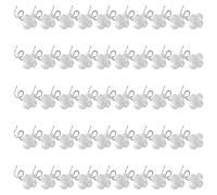 50pcs High Strength Steel Twist Nails Metal Fasteners Not Slip Fixing Homes Decoration Hardware for Sofa Carpet High Strength Steel Nails Metal