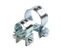50pcs Hose Clip Mini Fuel Line Clamp Diesel Petrol Pipe Clamps 6-8mm 8-10mm 10-12mm 12-14mm 18-20mm Adjustable Tube(8-10mm)