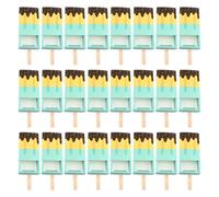50pcs Ice Cream Shaped Paper Favor Box with Drawer Design | Candy Storage, Holiday Treats, Easy Access, Large Capacity, Versatile Use