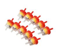 50Pcs Inline Fuel Filter Motorcycle Gas Filter Universal for Moped Scooter ATV Dirt Bike