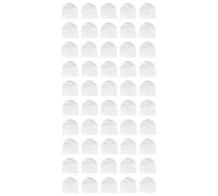 50PCS Inner Record Sleeves Translucent Frosted Protection Package for Bare 12Inch Vinyl Record Accessories