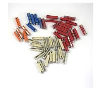 50Pcs/Kit 5A 8A 16A 25A Classic Car Auto Fuses Kit Ceramic Car Fuse Bullet Automotive European Fuse Protected circuits