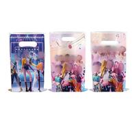 50PCS Kpop Party Bags, Double-Sided Printed K Pop Party Bags Pearlescent Plastic, Multi-Theme Kpop Gift Bags for Kpop Fans Party, Birthday Christmas Celebration