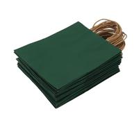 50Pcs Kraft Paper Gift Bag, Versatile Kraft Gift Wrap Bag with Sturdy Handle for Shopping Wedding Holiday Party, Large Capacity Brown Paper Merchandise Bag (M Size: Approx. 21 X 11 X 27cm / 8.3 X 4.3