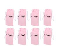 50pcs Lash Drawstring Makeup Bag Waterproof Eva Travel Cosmetic Pouch