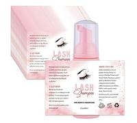 50pcs Lash Shampoo Label Stickers for Bottle (B)