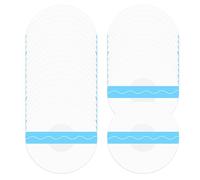 50PCS Libre 2/3 Sensor Waterproof ,Protective filmfreestyle Sensor Cover, Freestyle Libre 2 Sensor Cover&Covers Waterproof,no Adhesive at The Center, Providing Long-Lasting Protection for CGM
